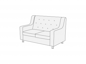 Диван двухместный Д2