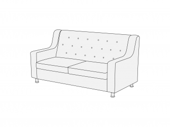 Диван трехместный Д3