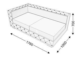 Диванная секция тройная с 1 подл. Диванная секция тройная с 1 подл
