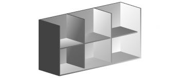 Каркас тумбы низкой 1492х450х725