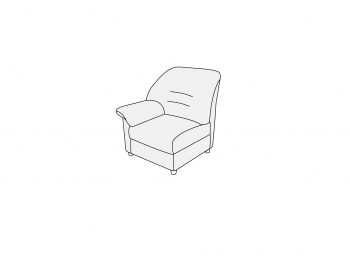 Модуль одноместный левый 1Л