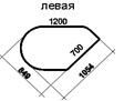 ПРИСТАВКА ЛЕВАЯ (без опоры ноги) Р20.5