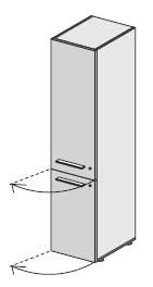 Шкаф левый высокий