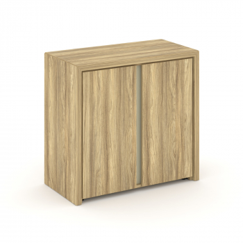 Шкаф низкий широкий (2 низких фасада ЛДСП)