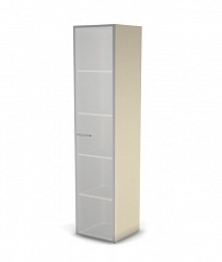 Шкаф с матовым стеклом 5 уровней