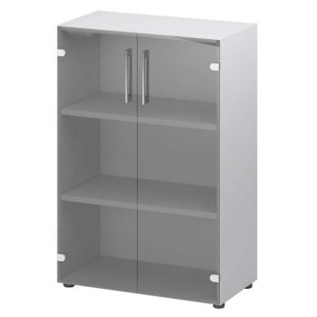 ШКАФ ЗАКРЫТЫЙ СО СТЕКЛОМ