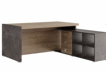 Стол письменный на опорной тумбе