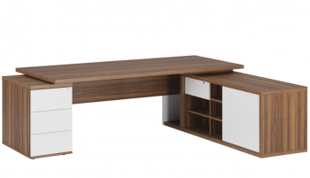 Стол рабочий на креденции и тумбе правый ZIO28510931