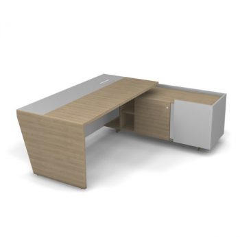 Стол рабочий (угловой) с тумбой, правый 8#59790