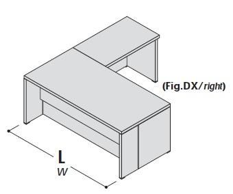 Стол с приставкой, правый 155223