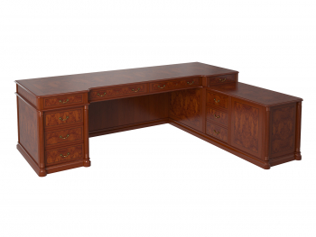 Столы для руководителя (столешница в коже) 01101