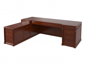 Столы для руководителя (столешница в шпоне) 01102