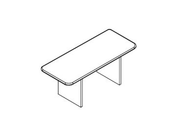 TENDER Стол письменный L180 SA180 WAL