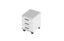 TOUR тумба подкатная standard 80T001 W3W3 alum