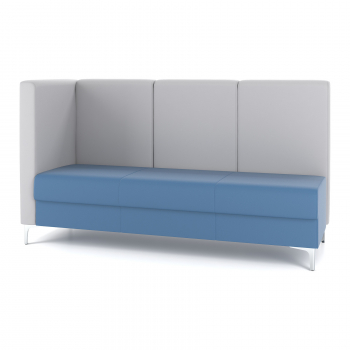 Трехместный модуль со спинкой M6-3D2L (3D2R)