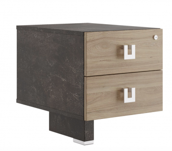 Тумба приставная с 2 ящиками