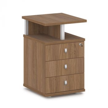 Тумба приставная с замком на первый ящик V-231