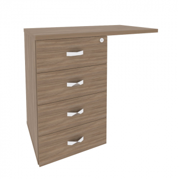 Тумба приставная (универсальная л/пр) O.TPU-4