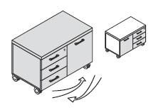 Тумба сервисная