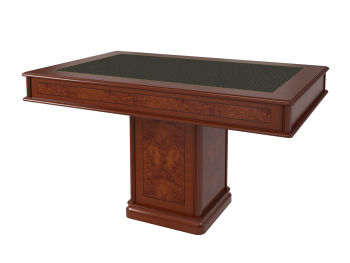 Вспомогательный стол / брифинг в коже 01156