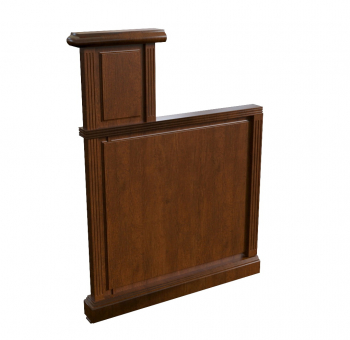 WASHINGTON - Боковая панель для ресепшн левая 30580 L