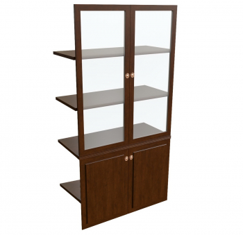 WASHINGTON - Наполнение двустворчатого шкафа со стеклом 29551