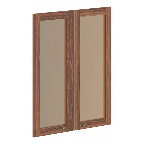 Двери рамочные стеклянные RGFD 42-2. Фото 1