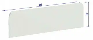 Экран фронтальный для бенч систем с кронштейнами 945. Фото 1