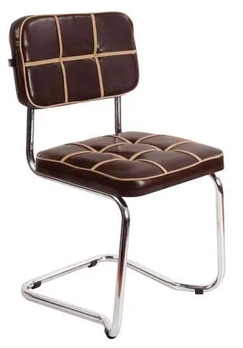 Кресло для посетителя Brenta chrome. Фото 1