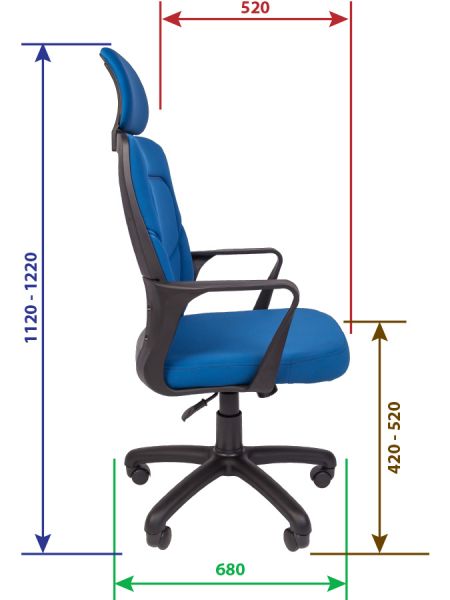 Кресло для руководителя РК 215 S. Фото 20