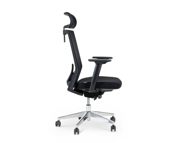 Кресло для сотрудника Партнер aluminium. Фото 3