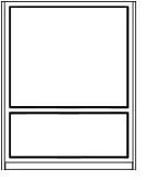 МОДУЛЬНЫЙ ШКАФНЫЙ МОСТ  1652 , (Задняя стенка  и внутрен. боковины) 01251 LX. Фото 1