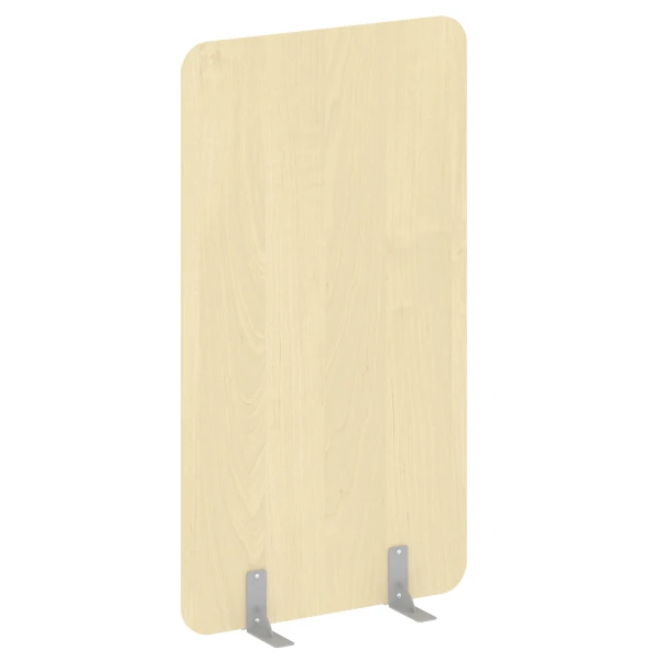 Перегородка на металлических опорах на фетровых подпятниках DP.F-100-180. Фото 1