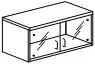 Полка навесная настенная высотой 37 см FS774. Фото 1