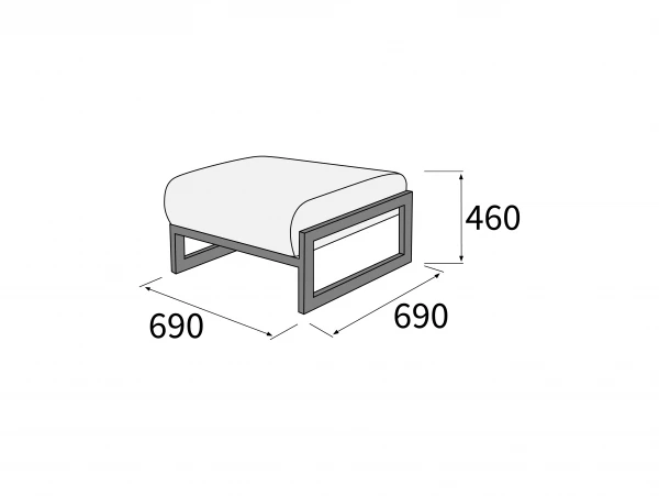 Пуф ПФ. Фото 1