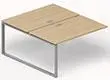 Рабочий стол «Bench» с креплением к тумбе с врезным блоком LVRO13.1616-2. Фото 1