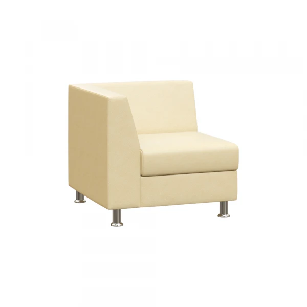 Секция с подлокотником одноместная правая PR.SP-1(R). Фото 1