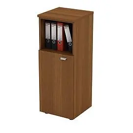 Шкаф для документов средний узкий полузакрытый 766. Фото 1