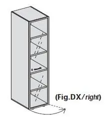 Шкаф высокий 155376. Фото 1