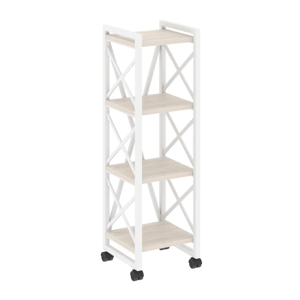 Стеллаж на колесных опорах - 4 полки VR.L-MST.K-4.4. Фото 1