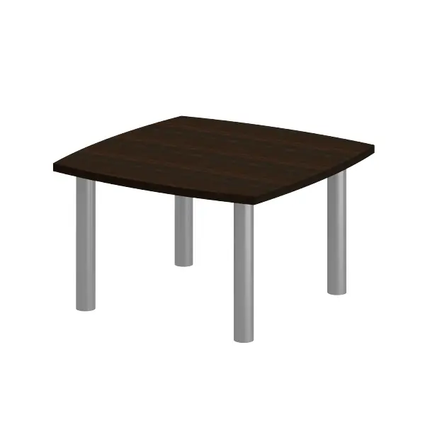 Стол для переговоров на металлических опорах 121. Фото 1