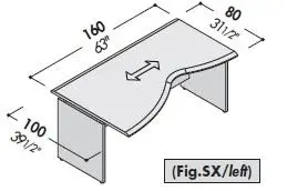 Стол правый 177837. Фото 1
