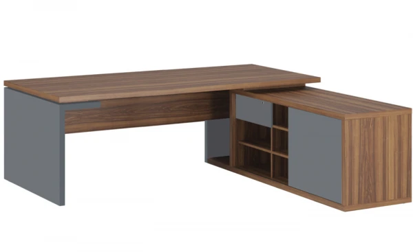 Стол рабочий на опорной креденции правый ZIO28510739. Фото 1