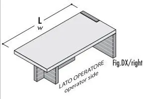 Стол руководителя правый (с закрытой фронтальной панелью) 159917. Фото 1