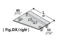 Столешница левая 154466. Фото 1