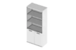 TOUR Шкаф комбинирован. 80*182 80H009 W3 alum. Фото 1