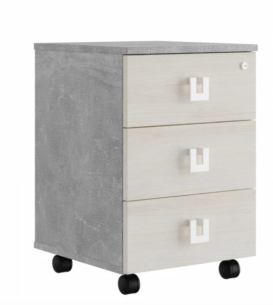 Тумба подкатная с 3 ящиками SOB39130323. Фото 1