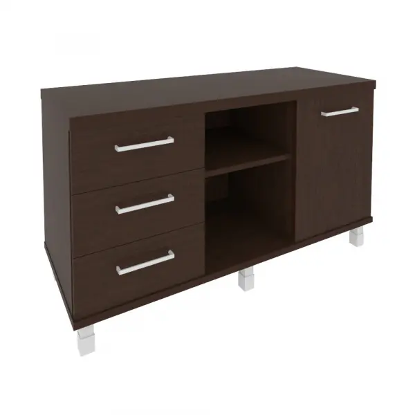 Тумба сервисная (3 ящика + распашной фасад) KTS-1. Фото 1